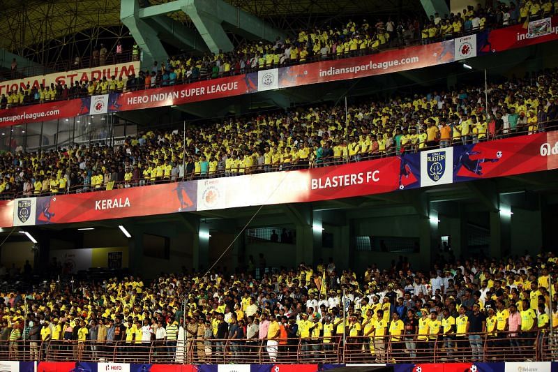 Kerala Blasters enjoy a fanatical supporter base