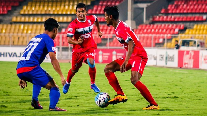 The DSK team in last season&#039;s I-League had a few Indian internationals like Narzary and Jerry