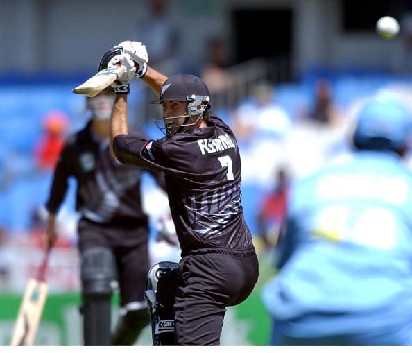 Black Caps batsman Stephen Fleming gets caught beh