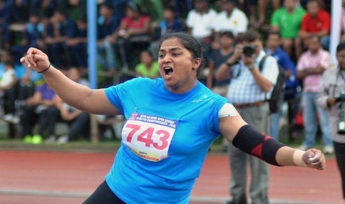 Image result for manpreet kaur shot put getty