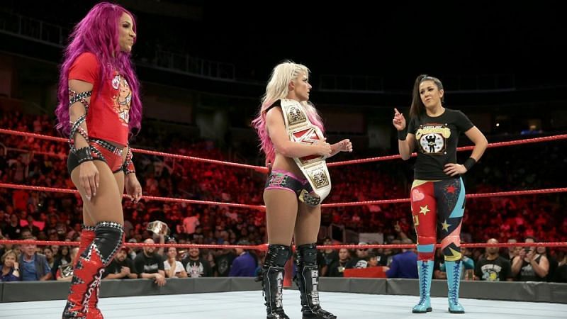 Bayley (R) made a return to Raw this week which again saw a low turnout