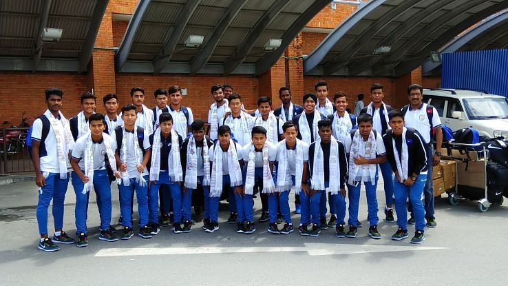 The India U16 Team