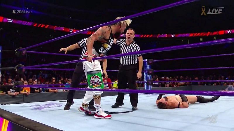 Enzo Amore got his revenge after the 205 Live main event.