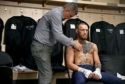 Video: Emotional Conor McGregor apologizes to UFC chief Dana White after Mayweather loss