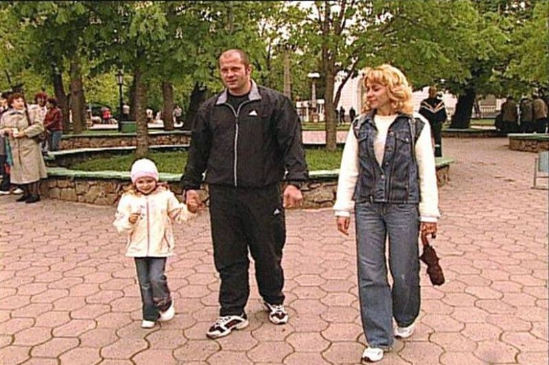 Fedor loves spending time with his children.