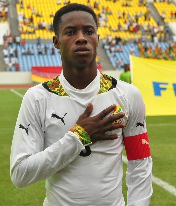 Ayiah is the star striker for Ghana U17