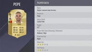 Pepe's FIFA 18 card