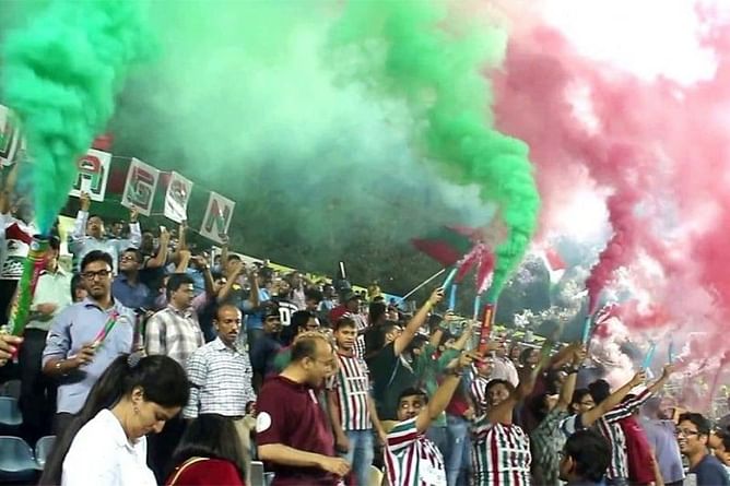Mohun Bagan fans come together to donate school dresses and stationery to 113 students ahead of the Kolkata derby against East Bengal
