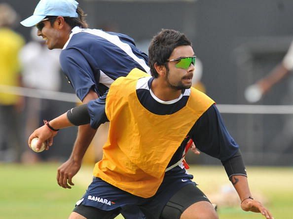 Virat Kohli, pictured a day before his international debut in Sri Lanka