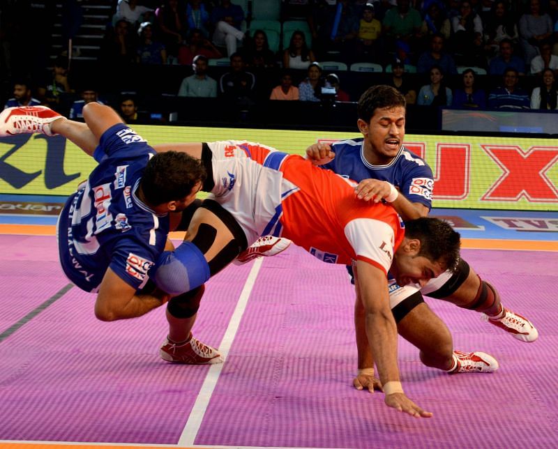 Satpal Narwal gave Delhi their first Super Tackle of this season