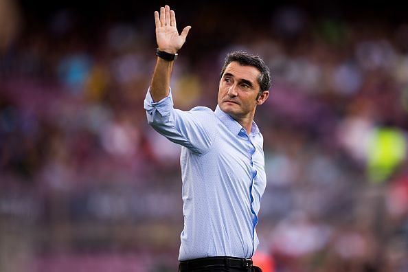 Barcelona tactics Ernesto Valverde