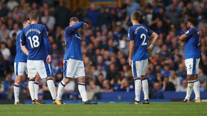 Everton's recent collapses show that they are still a long way from Europe's elite