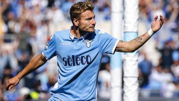 Immobile scored a terrific hat-trick against Milan this season