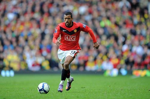 Former United player Nani is a surprising inclusion