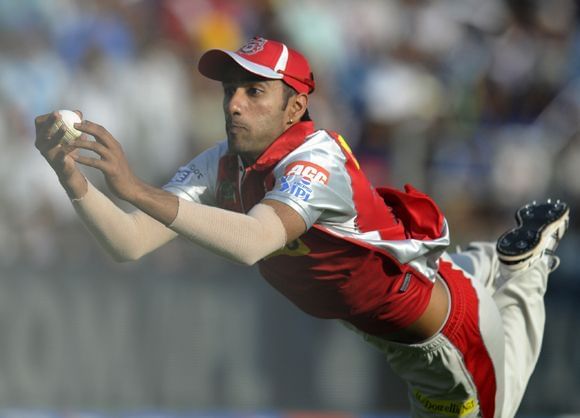 Gurkeerat Singh's catch against PWI in IPL 2013 is probably the best one-handed catch in the history of the tournament