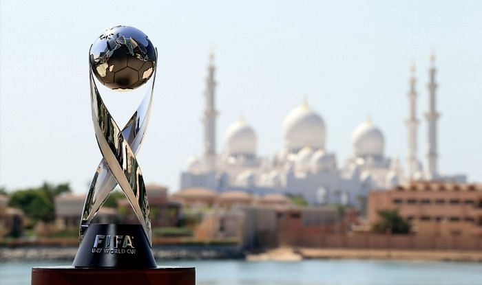 The FIFA U-17 World Cup trophy