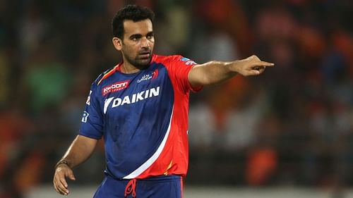 Zaheer Khan was the captain of Delhi Daredevils in IPL 2017