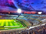 The first World Cup final took place at the Estadio Centenario as Uruguay beat Argentina 4-2