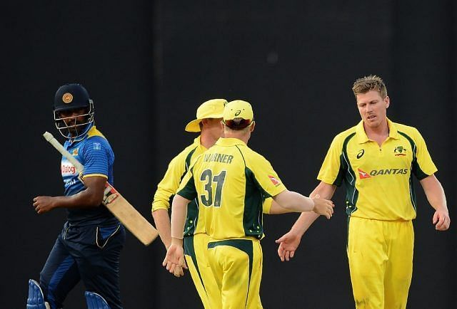 James Faulkner dished out a brilliant hat-trick to halt Sri Lanka&#039;s run flow