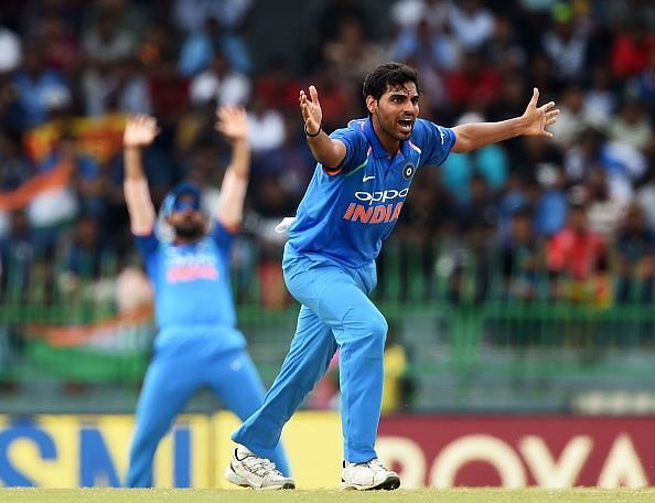Bhuvneshwar Kumar mixed his variations on a slow pitch to finish with 5/42