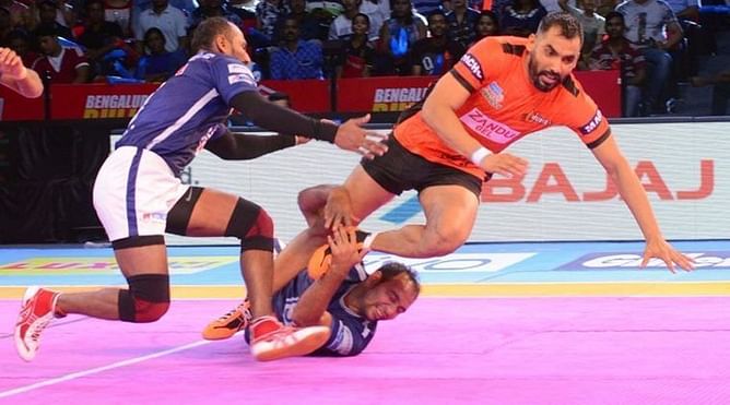 The Kabaddi battle goes off the mat