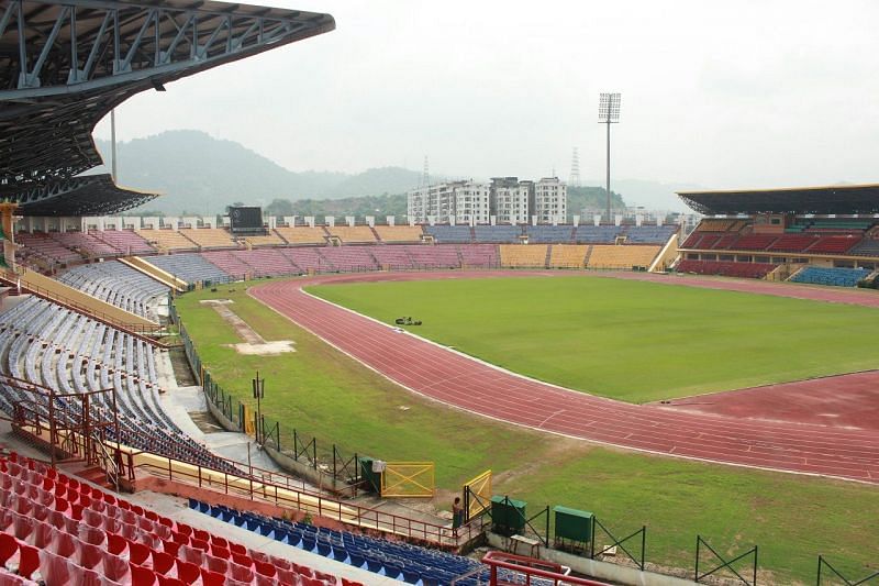 The new look Indira Gandhi Athletic Stadium in Guawahati
