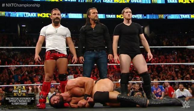 The visual of Fish, Cole and O&#039;Reilly standing over a laid out and new NXT champion Drew McIntyre certainly made NXT Takeover Brooklyn: III the most notable story of the month.