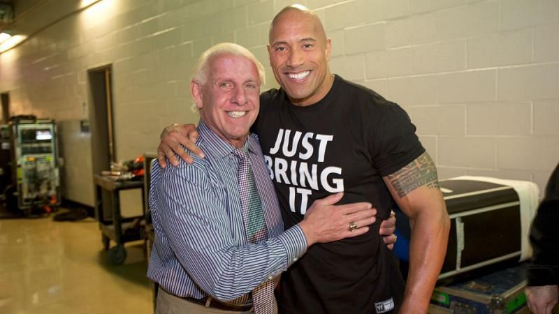 Ric Flair and The Rock