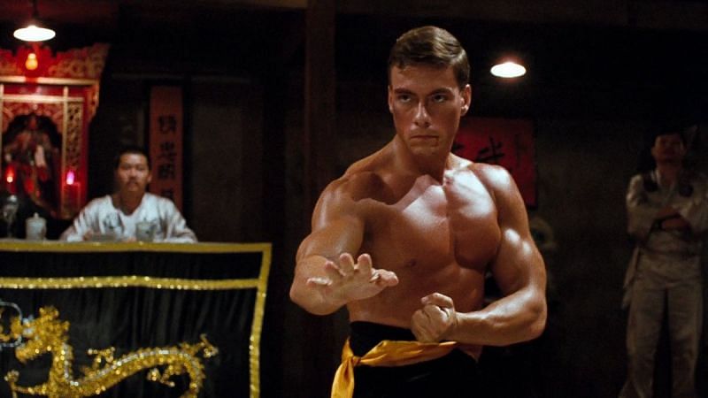 Frank Dux in Bloodsport (Image courtesy: Letterboxd)