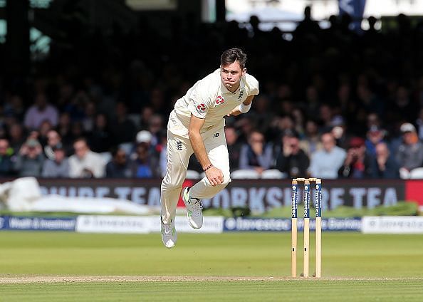 A textbook bowling action - Anderson&#039;s greatest strength