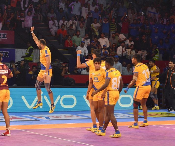 The celebrations told how desperately the Thalaivas wanted that victory