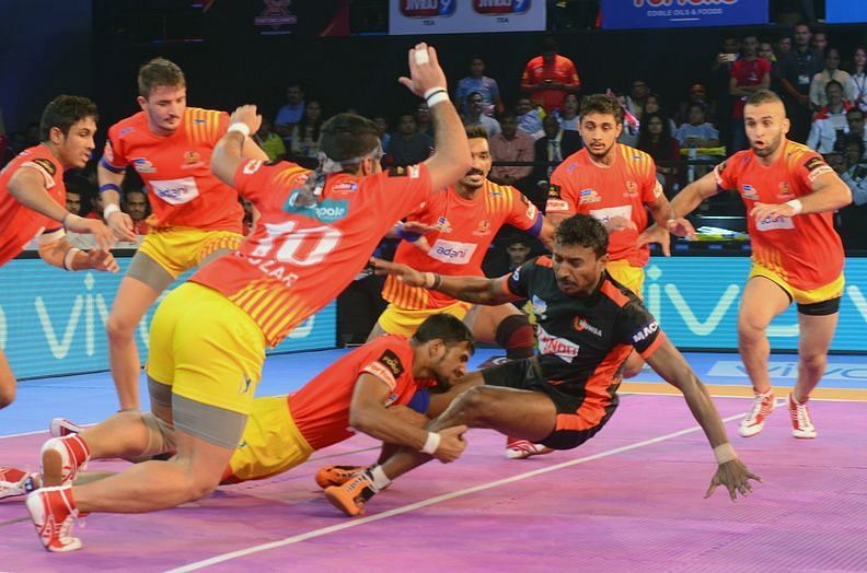 Kashiling Adake U Mumba Gujarat Fortunegiants