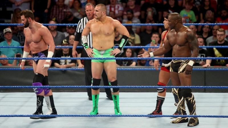 Ryder refused to shake the hands of his conquerers last week on SmackDown Live