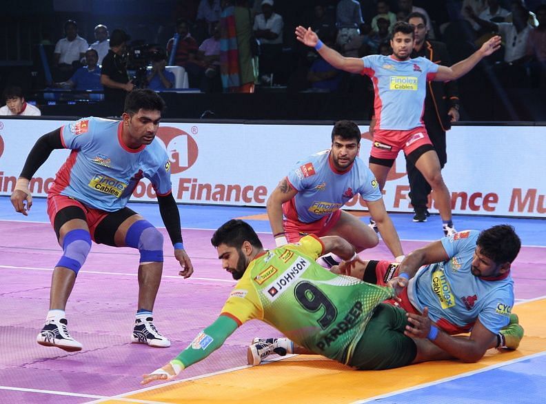 It was a Pardeep Narwal show all the way on Tuesday against Jaipur Pink Panthers