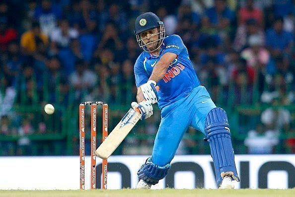 Dhoni added his magical touch at the end to take India to a fine total