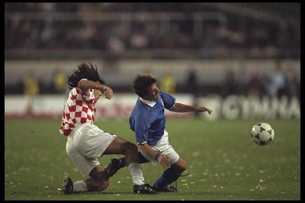 Del Piero could not lead Italy past the first round in the 1991 U-17 World Cup
