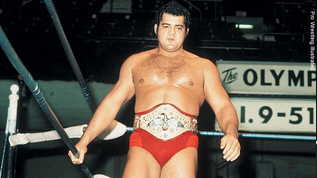 The original Triple Crown Champion, Pedro Morales