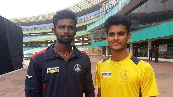 A file picture of Aswin Crist with K Vignesh