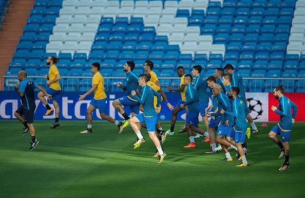 APOEL Nikosia Training Session