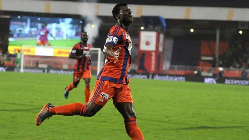 Kalu Uche played for FC Pune City in the 2015 season