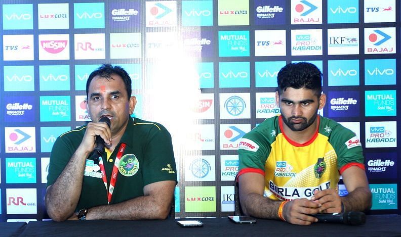 Ram Meher Singh is the head coach of the Patna Pirates