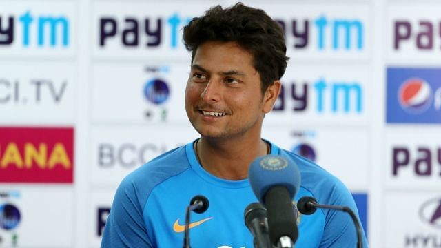 Kuldeep Yadav is having a brilliant time with the ball