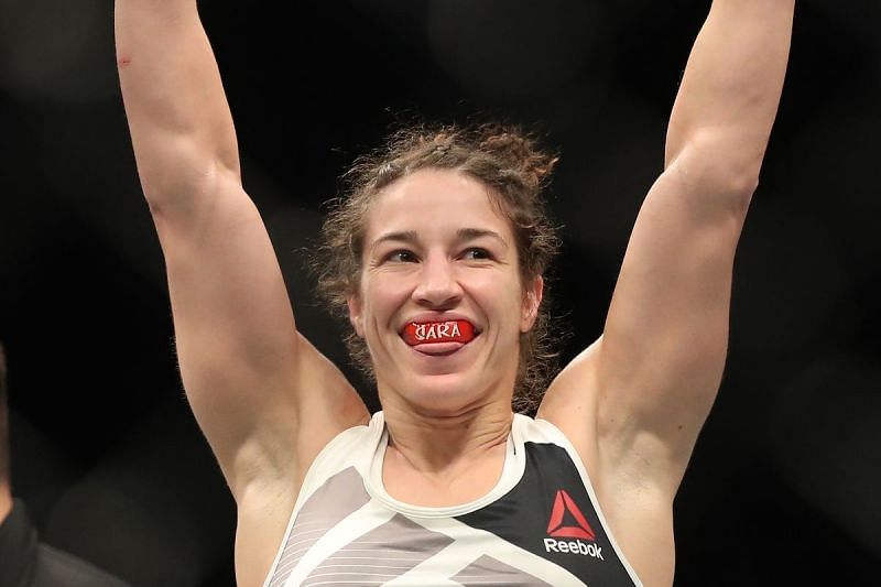 Sara McMann headlines the UFC 215 prelims.