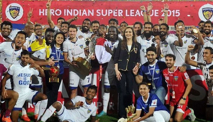 Chennaiyin FC won the title in 2015