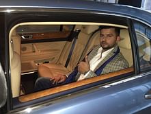 Suresh Raina escapes serious road accident following tyre burst
