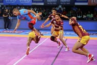 This spectacular effort from Vinod Kumar went cruelly unrewarded