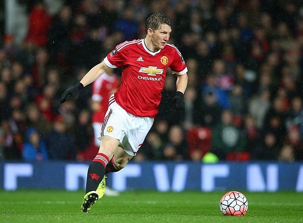 Bastian Schweinsteiger is the first German to play for Manchester United.