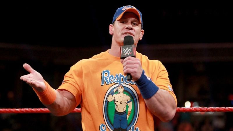 Whenever he&#039;s told he buries people, Cena responds the exact same way each time