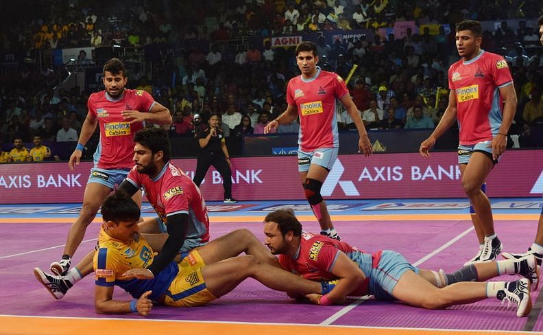 Both as a captain and defender, Chhillar was in his elements on the night against Tamil Thalaivas