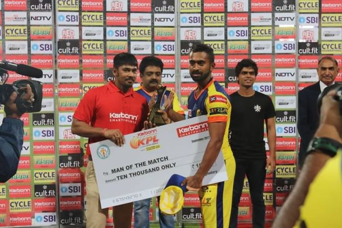 KPL 2017: All-round Mysuru Warriors coast to opening win over Bengaluru Blasters